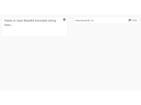 Base64 轉文字解碼器